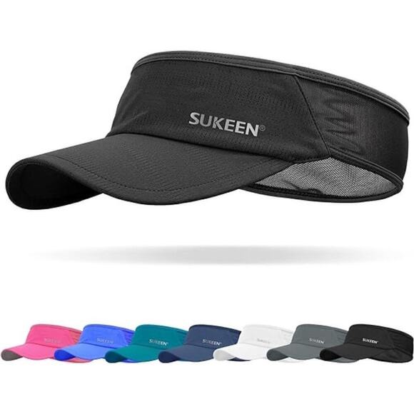 Sukeen womens mesh visor hat UV size OS NWT - Picture 1 of 8